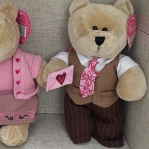 Starbucks Bearista 2007 Valentine’s Day Bear w/tie